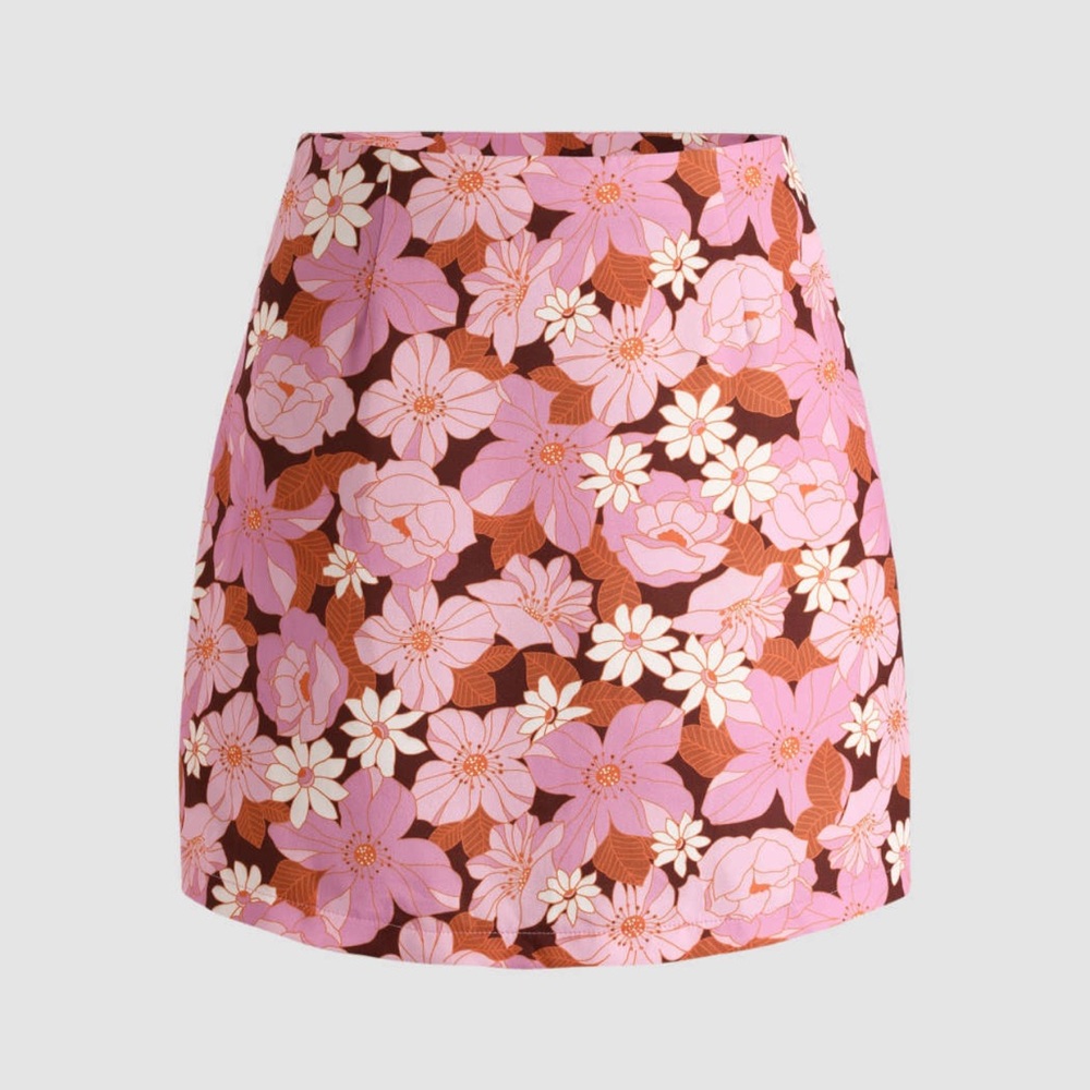 Cider Florals in My Dream Skirt Size Large NEW WITH TAGS
